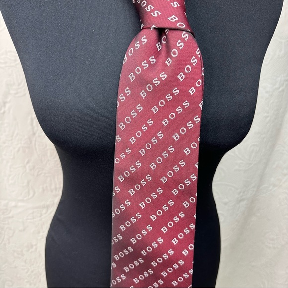 Hugo Boss Signature Silk Tie - Picture 4 of 9